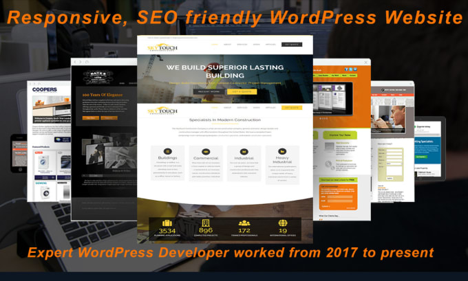 I will create responsive wordpress website design or blog - Image 3